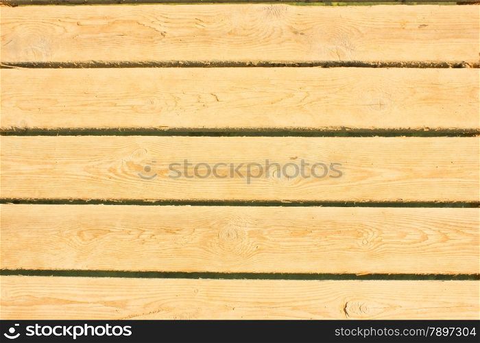 Old wooden planks at sun light.