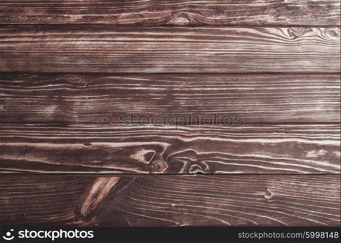 Old wooden wall, brown painted, outdoor weathered