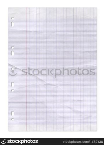 Old worn lined paper sheet texture background.. Old worn lined paper texture background
