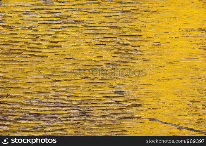 Old yellow wooden background