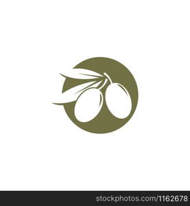 olive logo template vector design