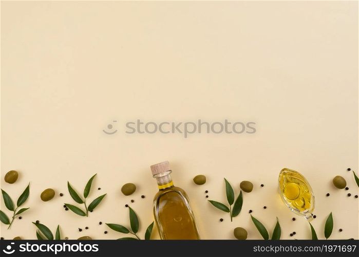 olive oil pink background. High resolution photo. olive oil pink background. High quality photo