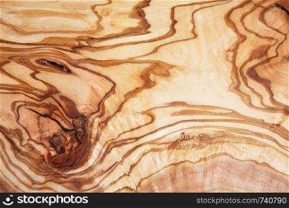 Olive wood texture, wooden cut background. Zero waste, eco-friendly, no plastic, go green, plastic free concept. Copy space