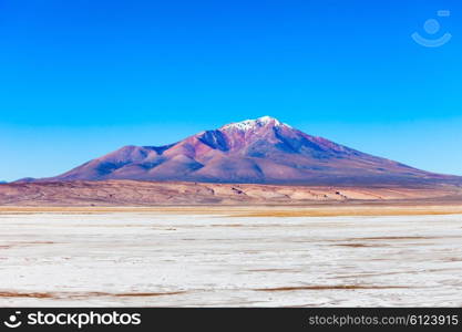 Ollague or Ullawi is a massive andesite stratovolcano in the Andes on the border between Bolivia and Chile.