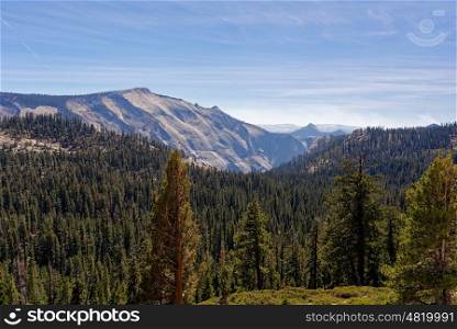 Olmsted Point in Yosemite National Park, California