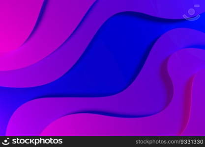 ?olorful abstract geometric background. Dynamic shapes composition. 3D rendering