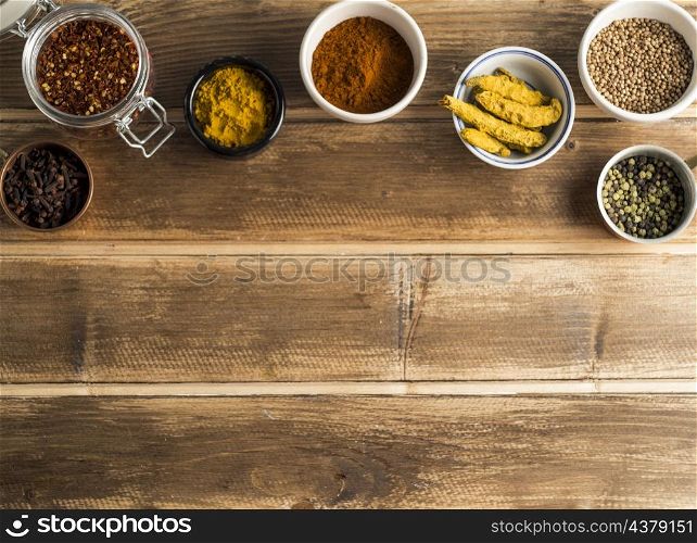 OLYMPUS DIGITAL CAMERA. assortment spices bowls jar