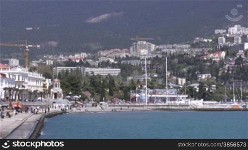 On quay of Yalta