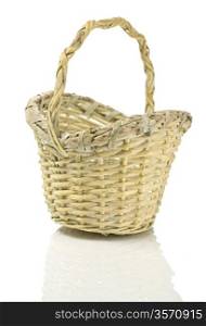 one basket isolated