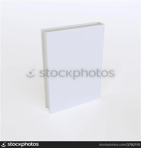One Book Isolated On White (Advertising Picture) Second Version