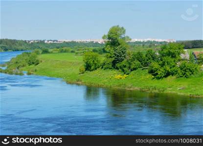 One of the major rivers of Belarus, Western Dvina