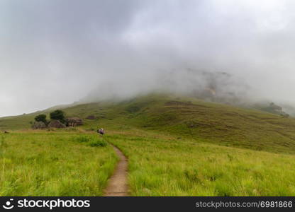 One of the many beautiful nature reserves along the Drakensberg Mountain Range