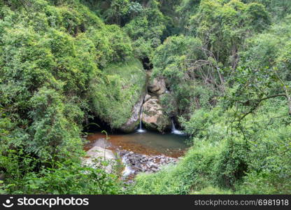 One of the many beautiful nature reserves along the Drakensberg Mountain Range