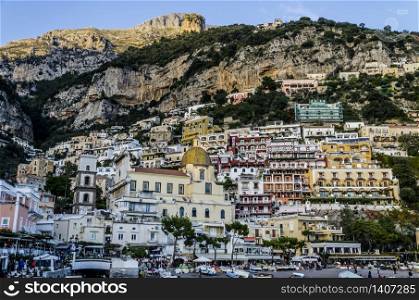 One of the most famous villages on the Amalfi Coast, on the Tyrrhenian Sea, Positano.
