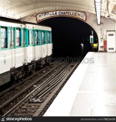 One of the oldest metro station in Europe - Paris underground