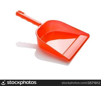 one red dustpan