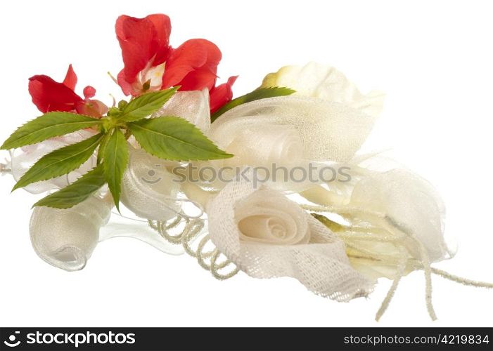 one weeding Favors on the white background