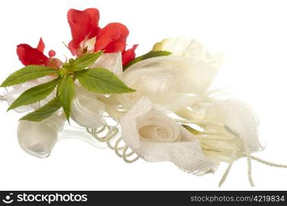 one weeding Favors on the white background