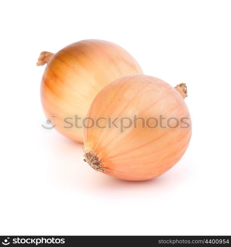 Onion isolated on white background