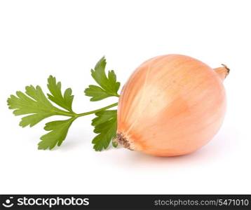 Onion isolated on white background