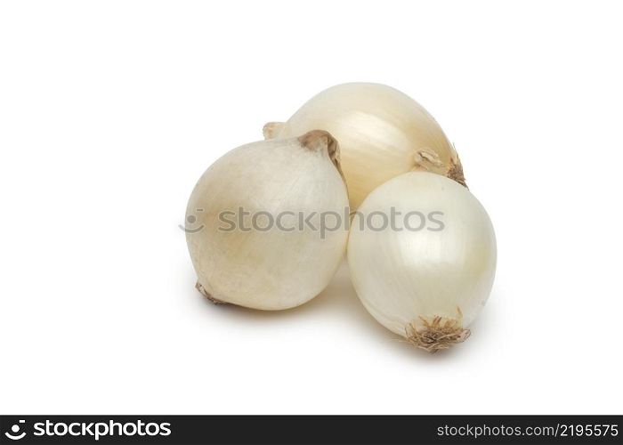 Onion isolated on white background. Onion on white background