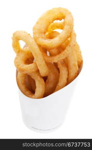 Onion Rings From a Fast Food Restaurant