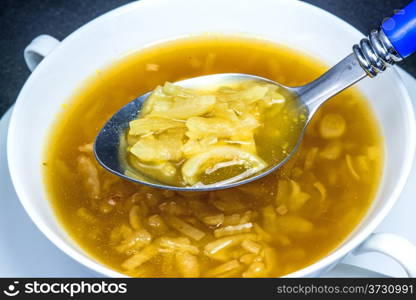 Onion soup