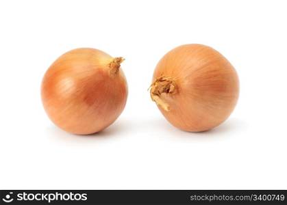 onions isolated on a white background