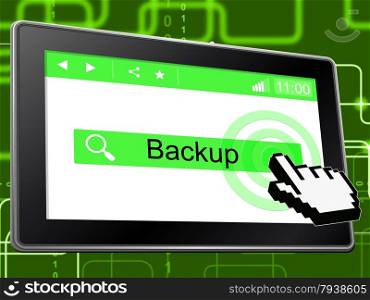 Online Backup Meaning World Wide Web And Data Archiving