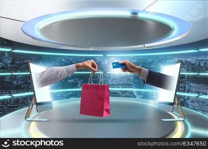Online shopping through buying from internet