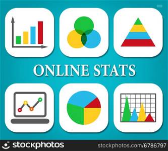 Online Stats Representing Business Graph And Www