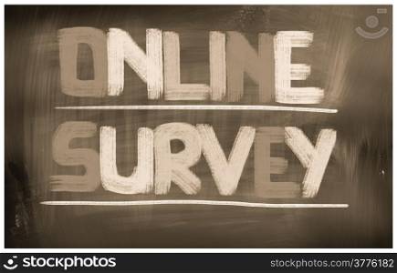 Online Survey Concept