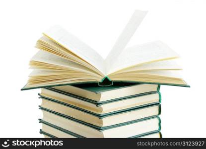 open book isolated on a white background