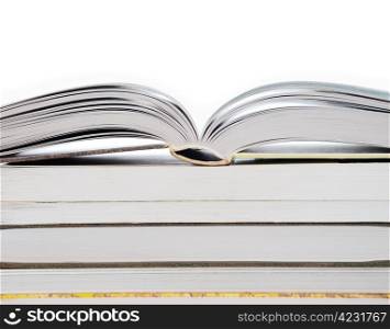Open book isolated on white background. Open Book