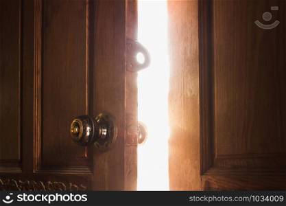 open door light