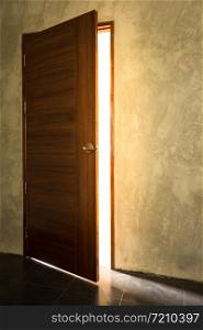 open light door