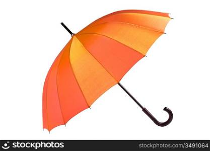 open umbrella isolated on white backgrounds