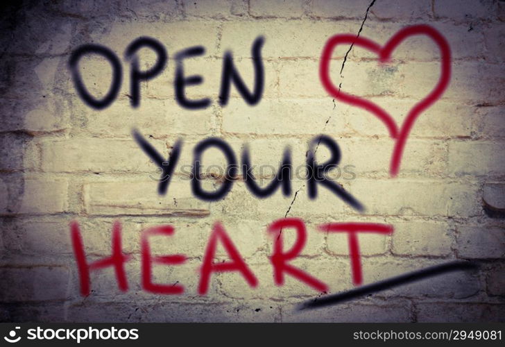 Open Your Heart Concept