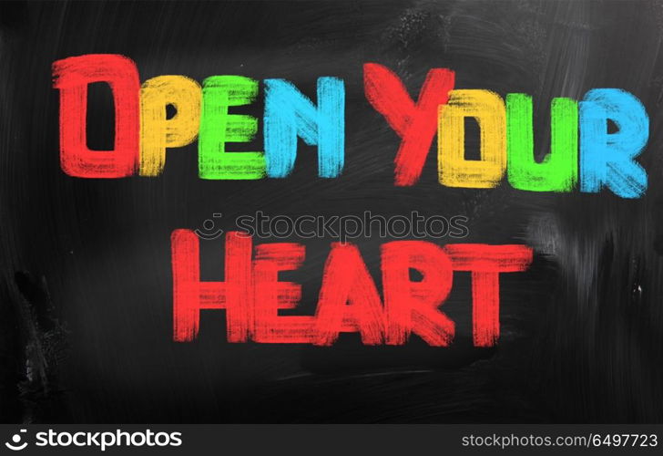 Open Your Heart Concept