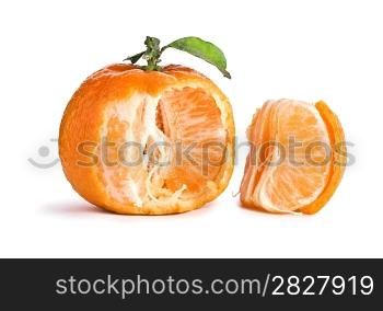 opened tangerine