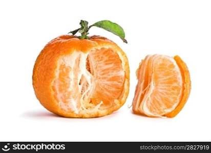 opened tangerine