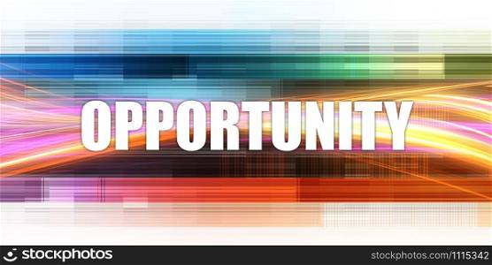 Opportunity Corporate Concept Exciting Presentation Slide Art. Opportunity Corporate Concept