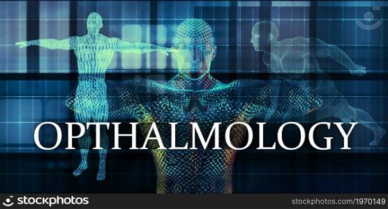 Opthalmology Medicine Study as Medical Concept. Opthalmology