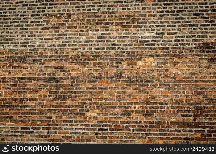 Oran≥brick wall background  