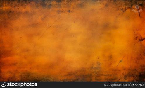 Orange and black autumn halloween background texture. Vintage textured holiday paper or wallpaper.