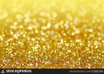 Orange and yellow golden abstract motion blur background. Gold glittering blur background. Abstract gold speed motion. Golden light bokeh motion background.