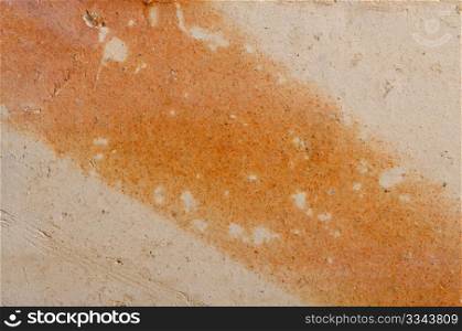 Orange brick texture abstarct pattern background.