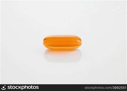 Orange capsule