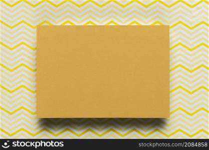 orange cardboard with pattern background
