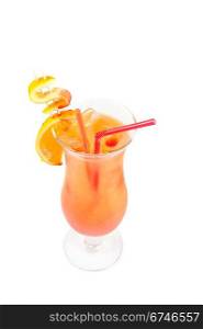 Orange dollar cocktail